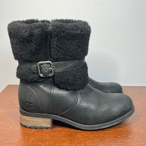 UGG Womens Blayre II Water Resistant Boots Round Toe Women's Size 7